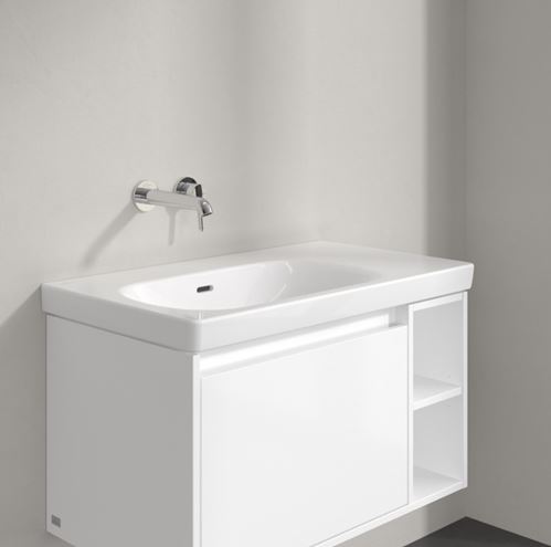 VILLEROY & BOCH SKYLA umyvadlo 80 cm, s přepadem, CeramicPlus, alpská bílá 5A52L3R1 Obrázek - fotka