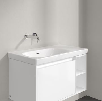 VILLEROY & BOCH SKYLA umyvadlo 80 cm, s přepadem, CeramicPlus, alpská bílá 5A52L3R1 Obrázek - fotka