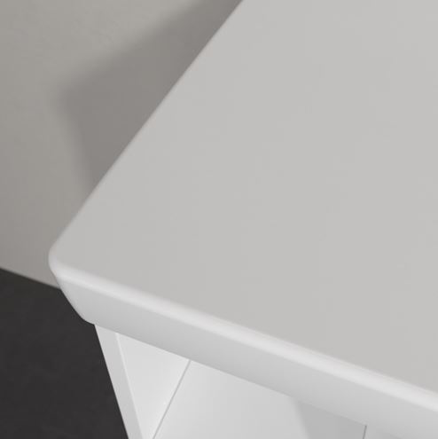 VILLEROY & BOCH SKYLA umyvadlo 80 cm, s přepadem, CeramicPlus, alpská bílá 5A52R3R1 Obrázek - fotka