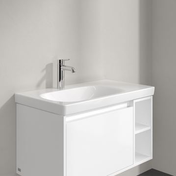 VILLEROY & BOCH SKYLA umyvadlo 80 cm,  s otvorem pro baterii, bez přepadu, alpská bílá 5A52L201 Obrázek - fotka