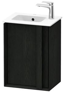 DURAVIT OCAVO skříňka pod umývátko 41x29,3x54,9 cm, 1 dvířka, panty vlevo, černý dub
