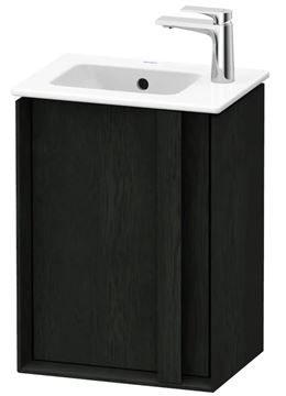 DURAVIT OCAVO skříňka pod umývátko 41x29,3x54,9 cm, 1 dvířka, panty vlevo, černý dub
