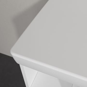 VILLEROY & BOCH SKYLA umyvadlo 80 cm, s otvorem pro baterii, bez přepadu, CeramicPlus, alpská bílá 5A52R2R1 Obrázek - fotka