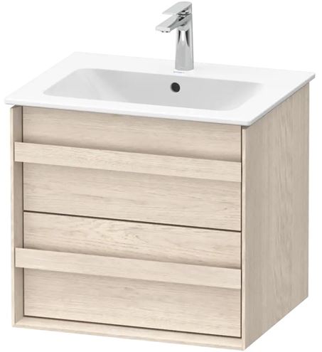 DURAVIT OCAVO skříňka pod umyvadlo 60x48x54,9 cm, 2 zásuvky, světlý dub OC45160H7H70000 Obrázek - Hlavní obrázek