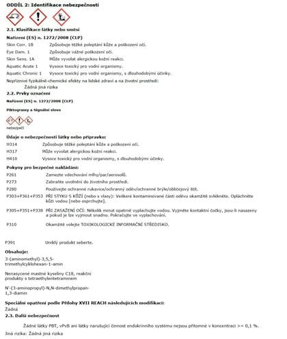 MAPEI KERAPOXY CQ epoxidová spárovací hmota 3 kg, červená 6316503 Obrázek - fotka