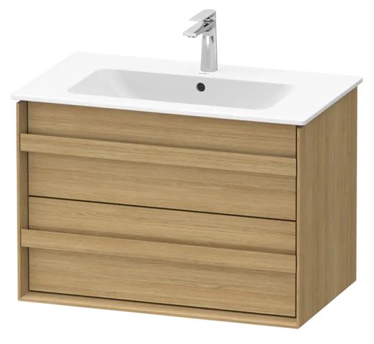 DURAVIT OCAVO skříňka pod umyvadlo 80x48x54,9 cm, 2 zásuvky, přírodní dub OC45170H5H50000 Obrázek - Hlavní obrázek