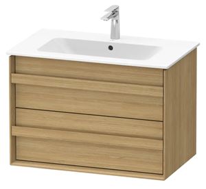 DURAVIT OCAVO skříňka pod umyvadlo 80x48x54,9 cm, 2 zásuvky, přírodní dub