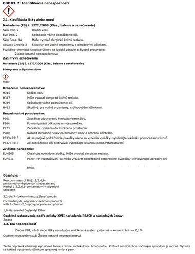 MAPEI KERAPOXY EASY DESIGN epoxidová spárovací hmota pro spáry 1-15 mm, 3 kg, měsíční bílá 5KB010303 Obrázek - fotka