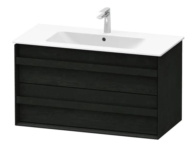 DURAVIT OCAVO skříňka pod umyvadlo 100x48x54,9 cm, 2 zásuvky, černý dub OC45180H6H60000 Obrázek - Hlavní obrázek