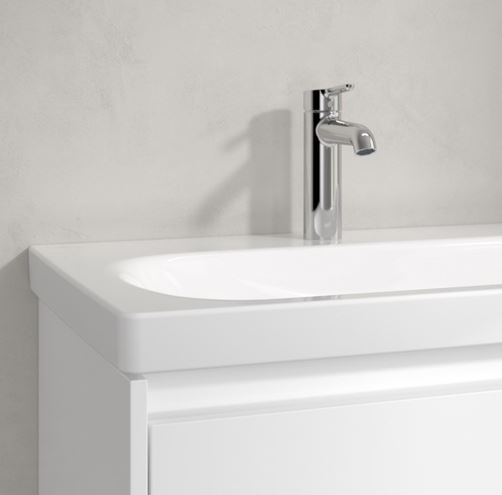 VILLEROY & BOCH SKYLA umyvadlo 120 cm, se 2 otvory pro baterie, bez přepadu, CeramicPlus, alpská bílá 5A51C2R1 Obrázek - fotka