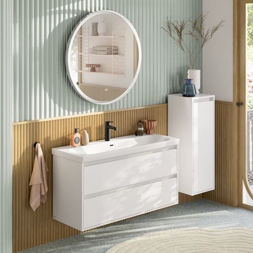 VILLEROY & BOCH SKYLA umyvadlo 120 cm, s otvorem pro baterii a přepadem, alpská bílá 5A51C501 Obrázek - fotka