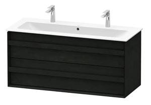 DURAVIT OCAVO skříňka pod umyvadlo 120x48x54,9 cm, 2 zásuvky, černý dub