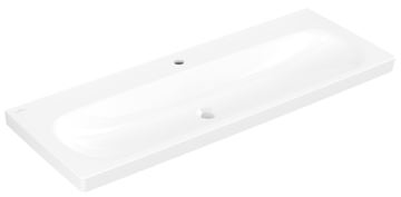 VILLEROY & BOCH SKYLA umyvadlo 120 cm, s otvorem pro baterii, bez přepadu, alpská bílá