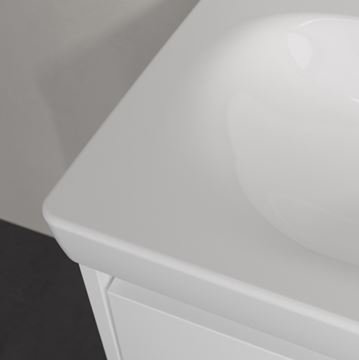 VILLEROY & BOCH SKYLA umyvadlo 120 cm, s otvorem pro baterii, bez přepadu, CeramicPlus, alpská bílá 5A51C1R1 Obrázek - fotka