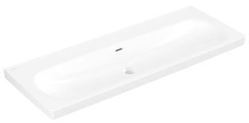 VILLEROY & BOCH SKYLA umyvadlo 120 cm, s přepadem, CeramicPlus, alpská bílá