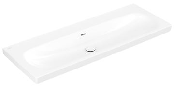 VILLEROY & BOCH SKYLA umyvadlo 120 cm, s přepadem, CeramicPlus, alpská bílá 5A51C6R1 Obrázek - fotka