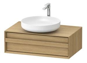 DURAVIT OCAVO skříňka pod umyvadlo 80x48x26,8 cm, 1 zásuvka, přírodní dub