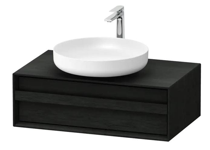 DURAVIT OCAVO skříňka pod umyvadlo 80x48x26,8 cm, 1 zásuvka, černý dub OC50900H6H60000 Obrázek - Hlavní obrázek