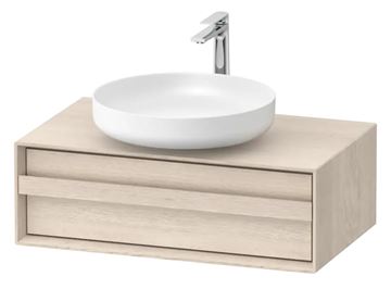 DURAVIT OCAVO skříňka pod umyvadlo 80x48x26,8 cm, 1 zásuvka, světlý dub