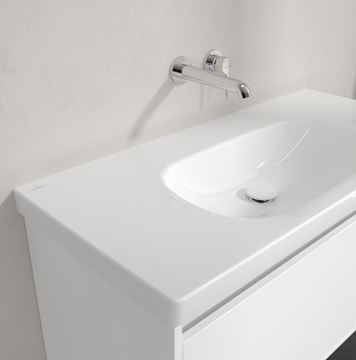 VILLEROY & BOCH SKYLA umyvadlo 100 cm, bez přepadu, alpská bílá 5A51A301 Obrázek - fotka