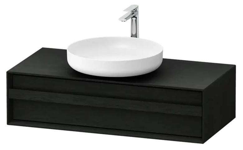 DURAVIT OCAVO skříňka pod umyvadlo 100x48x26,8 cm, 1 zásuvka, černý dub OC50910H6H60000 Obrázek - Hlavní obrázek