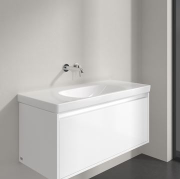VILLEROY & BOCH SKYLA umyvadlo 100 cm, bez přepadu, CeramicPlus, alpská bílá 5A51A3R1 Obrázek - fotka