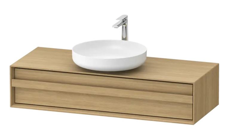 DURAVIT OCAVO skříňka pod umyvadlo 120x48x26,8 cm, 1 zásuvka, přírodní dub OC50920H5H50000 Obrázek - Hlavní obrázek