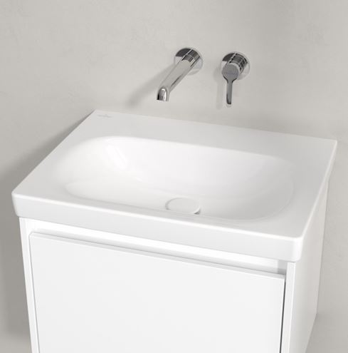 VILLEROY & BOCH SKYLA umyvadlo 60 cm, bez přepadu, CeramicPlus, alpská bílá 5A5163R1 Obrázek - fotka
