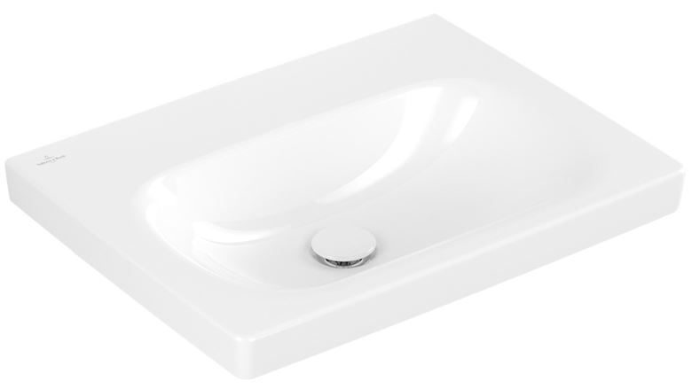 VILLEROY & BOCH SKYLA umyvadlo 60 cm, bez přepadu, CeramicPlus, alpská bílá 5A5163R1 Obrázek - fotka
