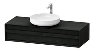 DURAVIT OCAVO skříňka pod umyvadlo 120x48x26,8 cm, 1 zásuvka, černý dub