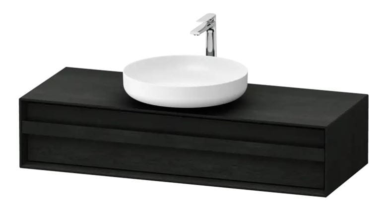 DURAVIT OCAVO skříňka pod umyvadlo 120x48x26,8 cm, 1 zásuvka, černý dub OC50920H6H60000 Obrázek - Hlavní obrázek