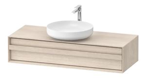 DURAVIT OCAVO skříňka pod umyvadlo 120x48x26,8 cm, 1 zásuvka, světlý dub
