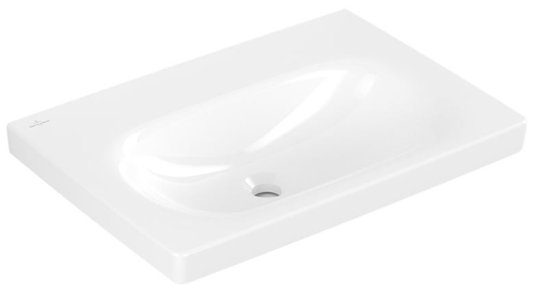 VILLEROY & BOCH SKYLA umyvadlo 65 cm, bez přepadu, CeramicPlus, alpská bílá 5A5168R1 Obrázek - Hlavní obrázek