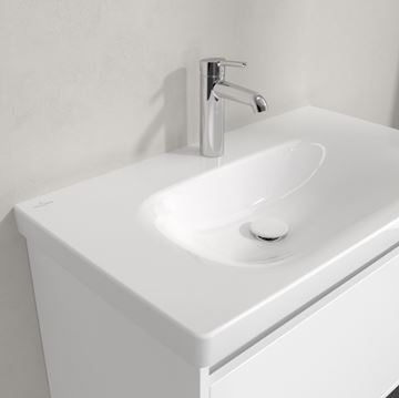 VILLEROY & BOCH SKYLA umyvadlo 80 cm, s otvorem pro baterii, bez přepadu, alpská bílá 5A518101 Obrázek - fotka