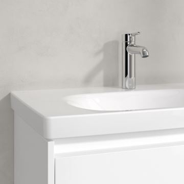 VILLEROY & BOCH SKYLA umyvadlo 80 cm, s otvorem pro baterii, bez přepadu, alpská bílá 5A518101 Obrázek - fotka