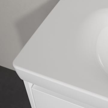 VILLEROY & BOCH SKYLA umyvadlo 80 cm, s otvorem pro baterii, bez přepadu, alpská bílá 5A518101 Obrázek - fotka