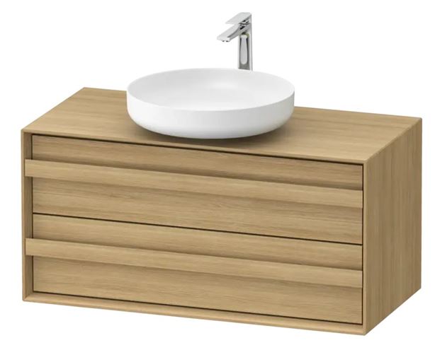 DURAVIT OCAVO skříňka pod umyvadlo 100x48x49,3 cm, 2 zásuvky, přírodní dub OC50950H5H50000 Obrázek - Hlavní obrázek