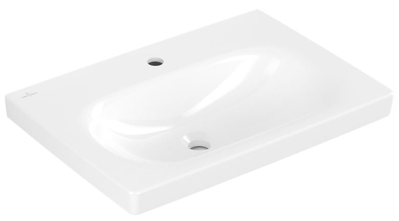 VILLEROY & BOCH SKYLA umyvadlo 65 cm, s otvorem pro baterii, bez přepadu, alpská bílá 5A516601 Obrázek - Hlavní obrázek