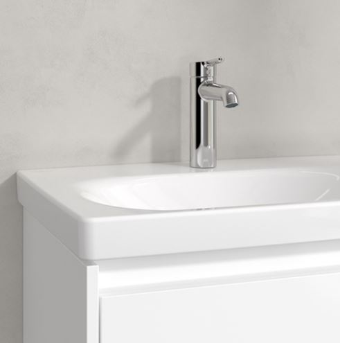 VILLEROY & BOCH SKYLA umyvadlo 65 cm, s otvorem pro baterii, bez přepadu, CeramicPlus, alpská bílá 5A5166R1 Obrázek - fotka