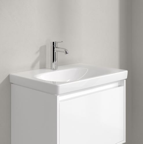 VILLEROY & BOCH SKYLA umyvadlo 65 cm, s otvorem pro baterii, bez přepadu, CeramicPlus, alpská bílá 5A5166R1 Obrázek - fotka