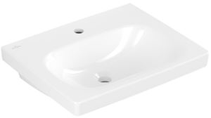 VILLEROY & BOCH SKYLA umyvadlo 55 cm, s otvorem pro baterii, bez přepadu, alpská bílá