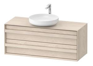 DURAVIT OCAVO skříňka pod umyvadlo 120x48x49,3 cm, 2 zásuvky, světlý dub