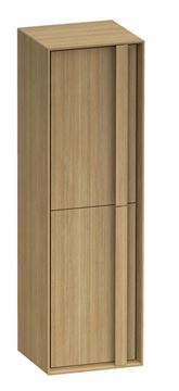 DURAVIT OCAVO nízká skříňka 40x36x132 cm, 2 dvířka, panty vlevo, přírodní dub