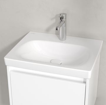 VILLEROY & BOCH SKYLA umyvadlo 60 cm, s otvorem pro baterii, bez přepadu, CeramicPlus, alpská bílá 5A5161R1 Obrázek - fotka