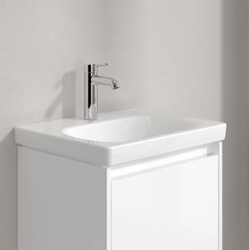VILLEROY & BOCH SKYLA umyvadlo 60 cm, s otvorem pro baterii, bez přepadu, CeramicPlus, alpská bílá 5A5161R1 Obrázek - fotka