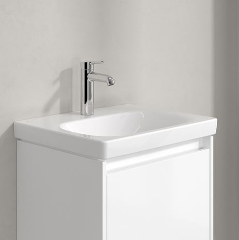 VILLEROY & BOCH SKYLA umyvadlo 60 cm, s otvorem pro baterii, bez přepadu, alpská bílá 5A516101 Obrázek - fotka
