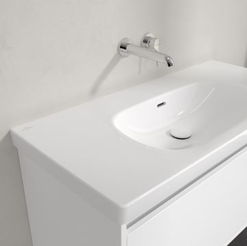 VILLEROY & BOCH SKYLA umyvadlo 100 cm, s přepadem, alpská bílá 5A51A601 Obrázek - fotka