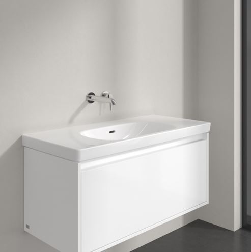 VILLEROY & BOCH SKYLA umyvadlo 100 cm, s přepadem, alpská bílá 5A51A601 Obrázek - fotka