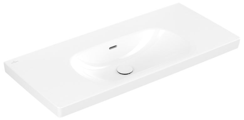 VILLEROY & BOCH SKYLA umyvadlo 100 cm, s přepadem, alpská bílá 5A51A601 Obrázek - fotka