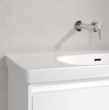 VILLEROY & BOCH SKYLA umyvadlo 100 cm, s přepadem, CeramicPlus, alpská bílá 5A51A6R1 Obrázek - fotka